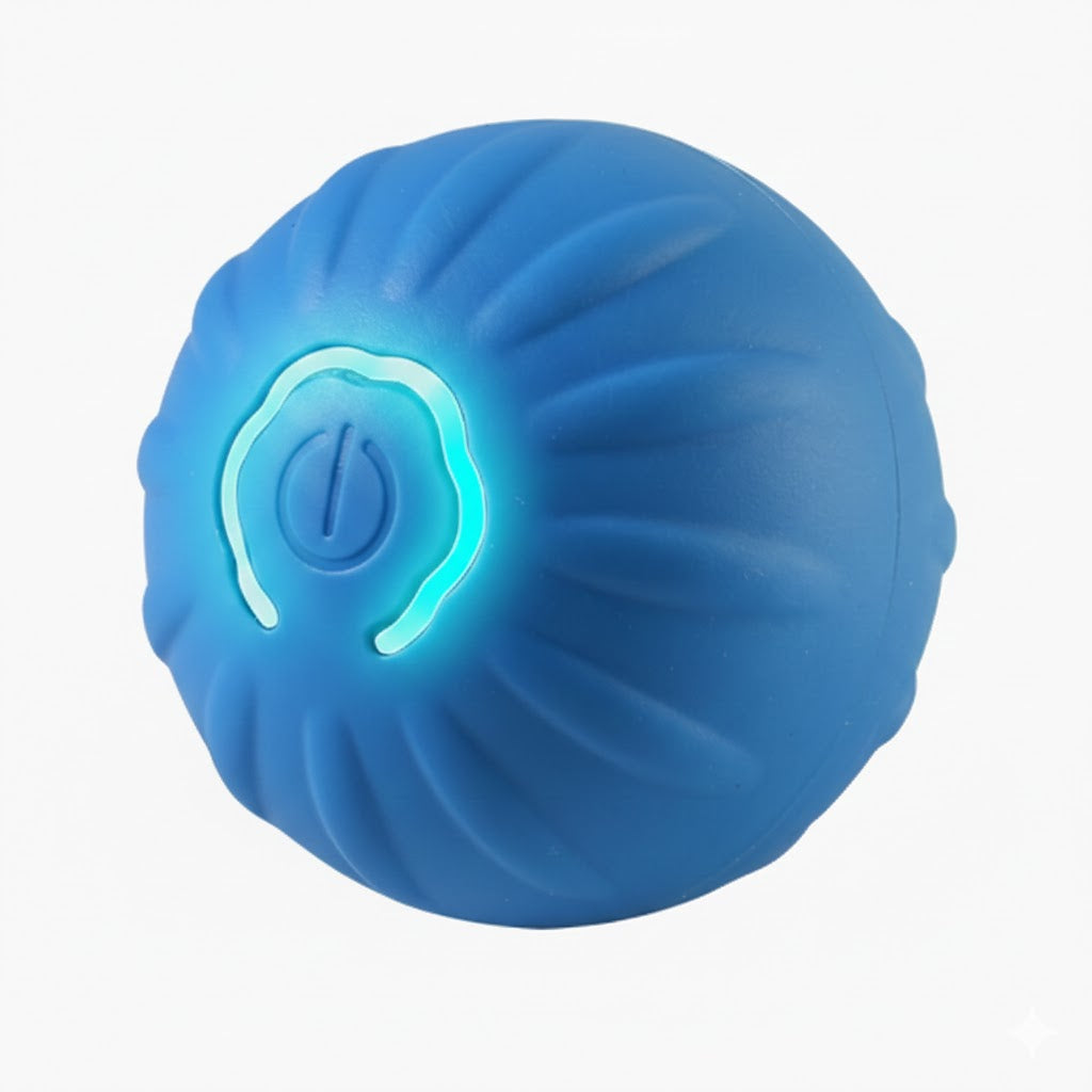 Smart Interactive Self-Rolling Bouncing Ball