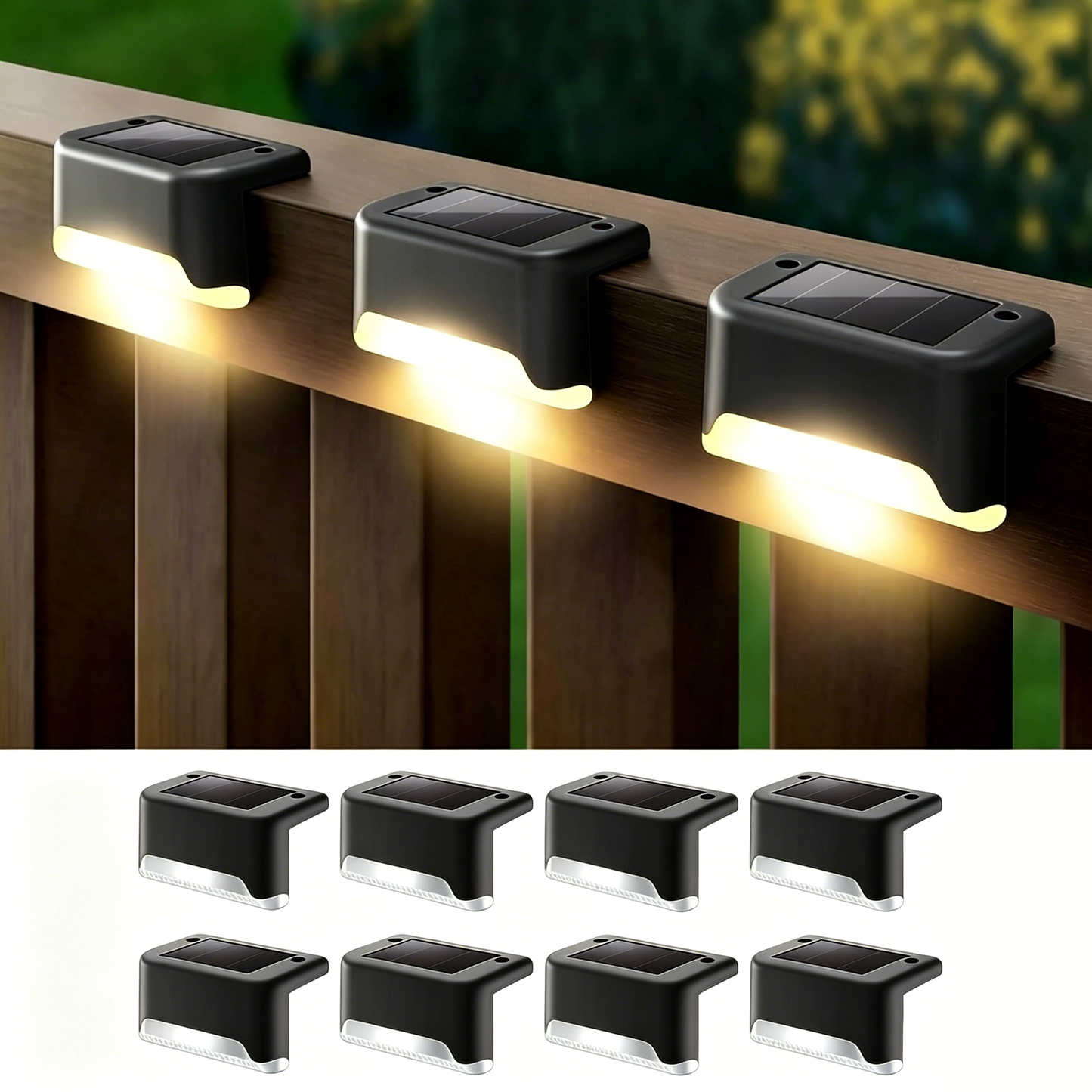 ✨ Transform Your Yard-BUY 4 GET 4 FREE-$4.5 EACH🎁Solar Deck Lights Outdoor