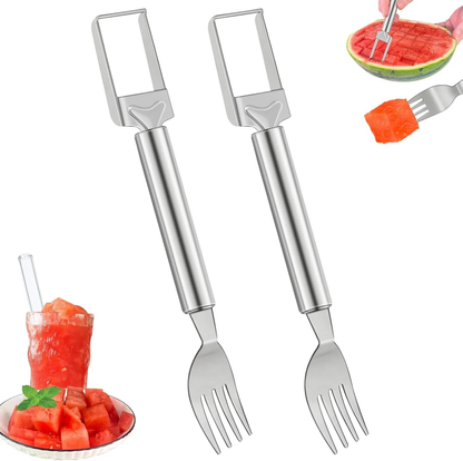 🍉SUMMER FLASH SALE: Buy 2 Get 2 FREE— $7.5EACH🎁2-in-1 Watermelon Cube Cutter