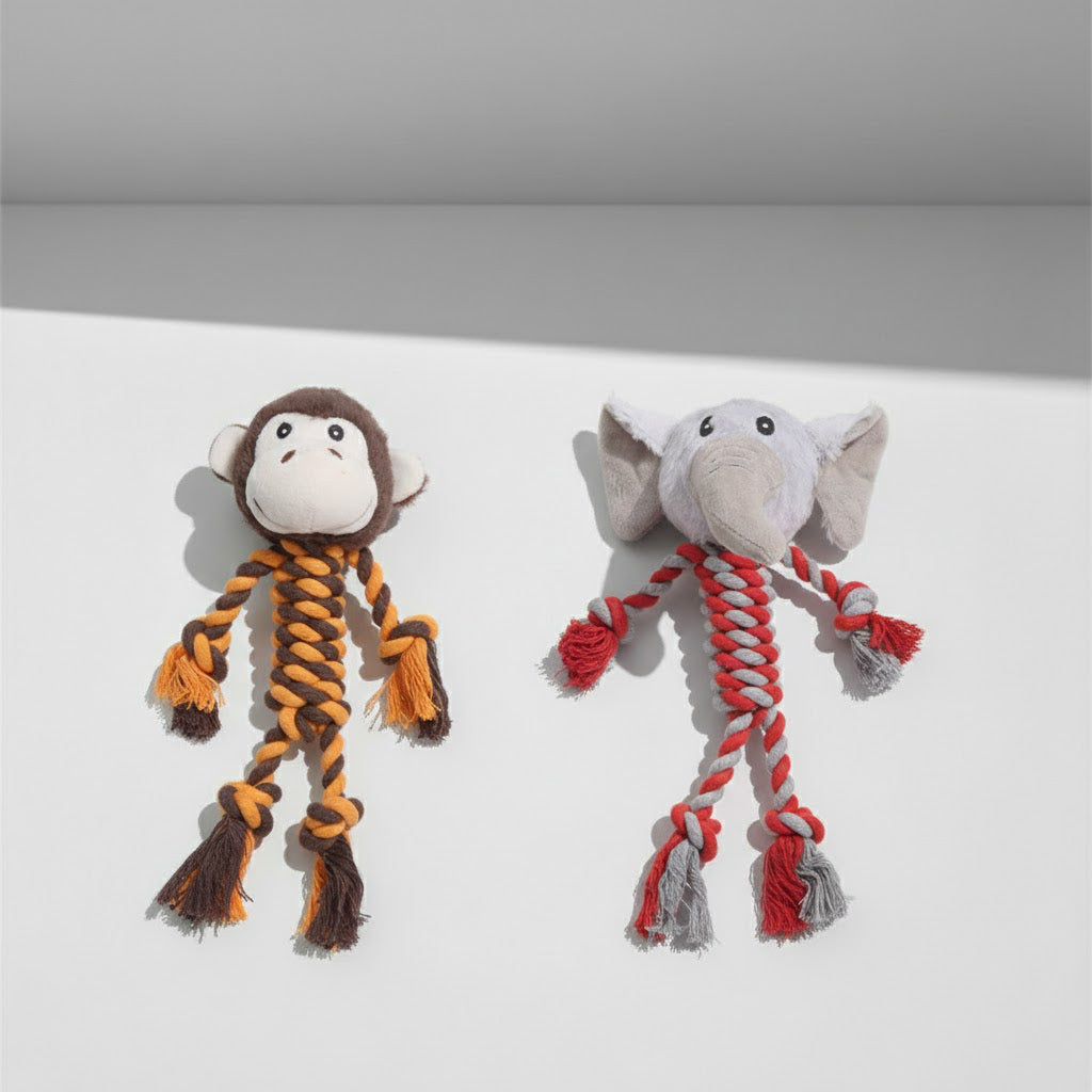 Cotton Rope Knotted Toys