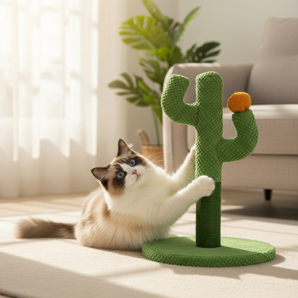 Cactus Cat Scratching Post