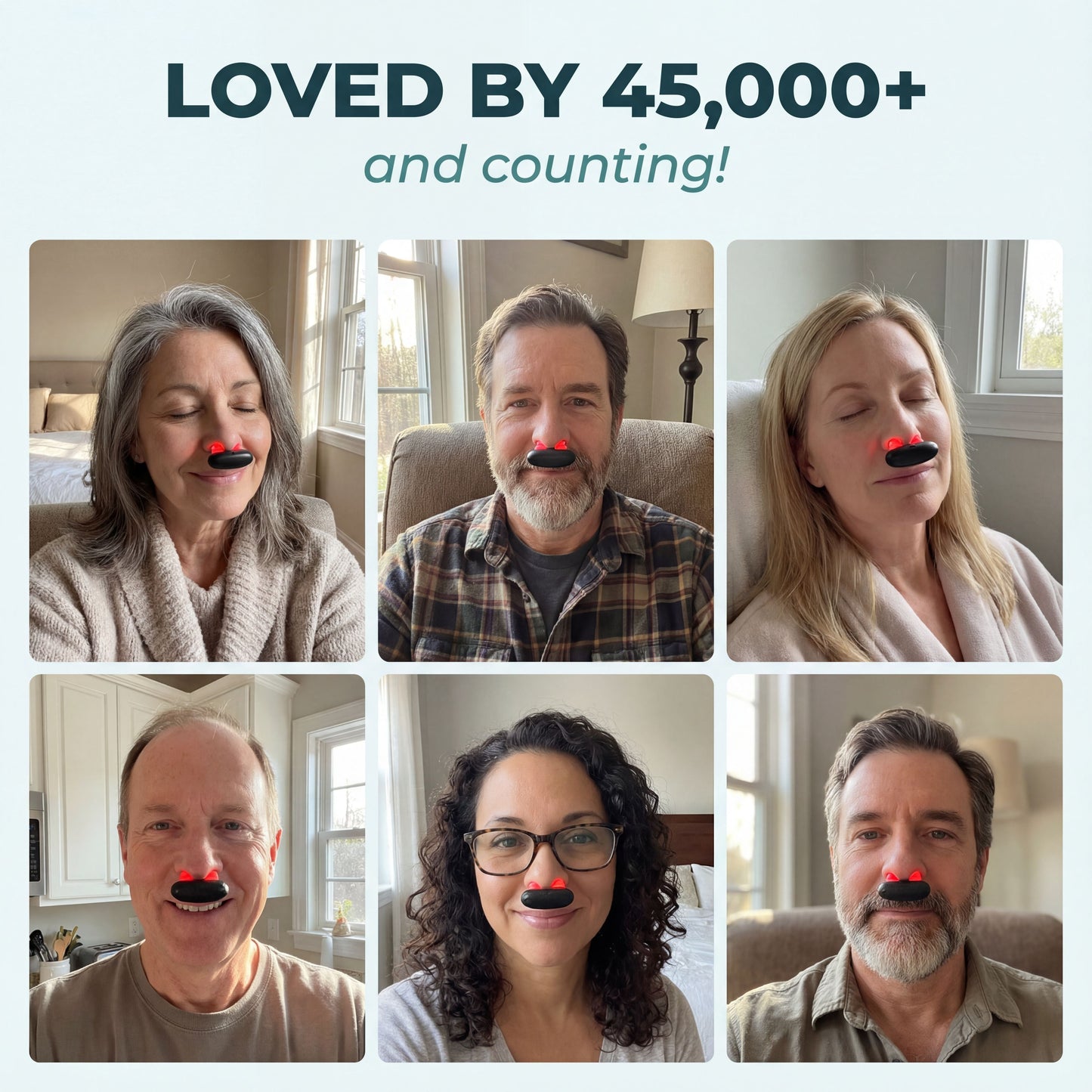 Seurico® 660 nm Red Light Therapy – Mitochondria & ATP Powered Nasal Relief