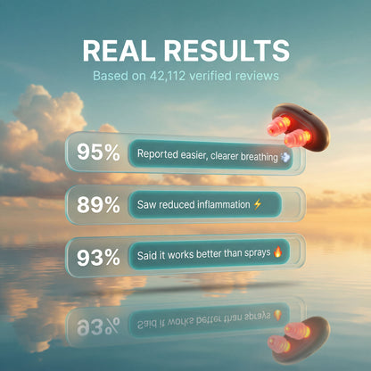 Seurico® 660 nm Red Light Therapy – Mitochondria & ATP Powered Nasal Relief